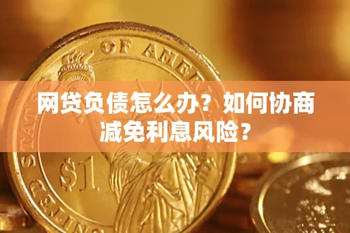 武汉网贷负债怎么办？如何协商减免利息风险？
