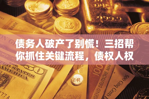 武汉债务人破产了别慌！三招帮你抓住关键流程，债权人权益不再缩水
