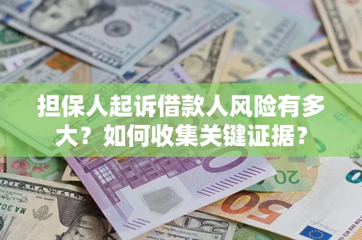 武汉担保人起诉借款人风险有多大？如何收集关键证据？