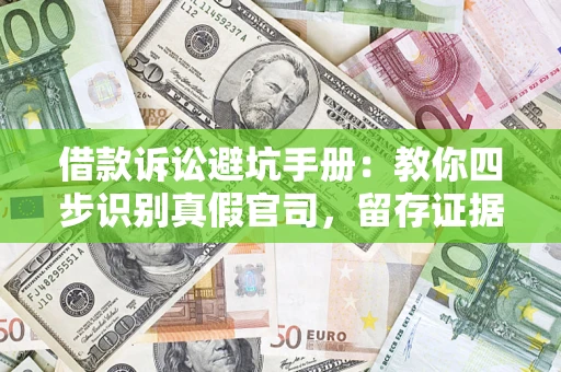 武汉借款诉讼避坑手册：教你四步识别真假官司，留存证据不踩雷