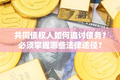 武汉共同债权人如何追讨债务？必须掌握哪些法律途径？