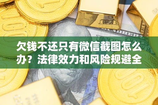 武汉欠钱不还只有微信截图怎么办？法律效力和风险规避全解析