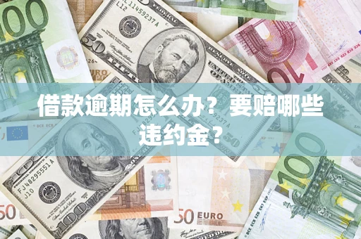 武汉借款逾期怎么办？要赔哪些违约金？