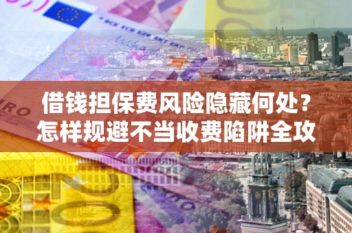 武汉借钱担保费风险隐藏何处？怎样规避不当收费陷阱全攻略！