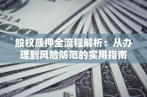 武汉股权质押全流程解析：从办理到风险防范的实用指南