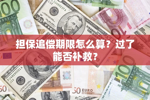 武汉担保追偿期限怎么算？过了能否补救？